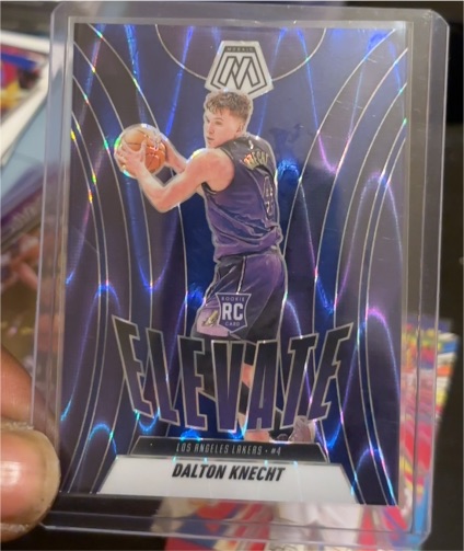 2024-25 Panini Mosaic Elevate #18 Dalton Knecht — front