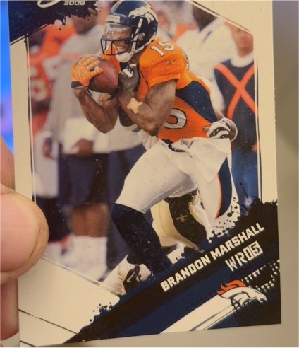 2009 Score #84 Brandon Marshall — front