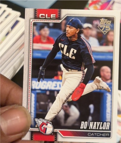2026 Topps Series 1 #188 Bo Naylor — front