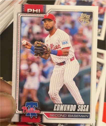 2026 Topps Series 1 #289 Edmundo Sosa — front