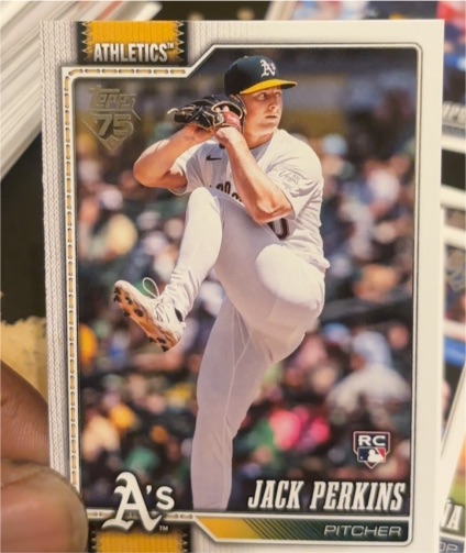 2026 Topps Series 1 #206 Jack Perkins — front