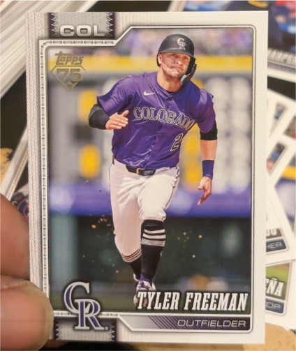 2026 Topps Series 1 #199 Tyler Freeman — front
