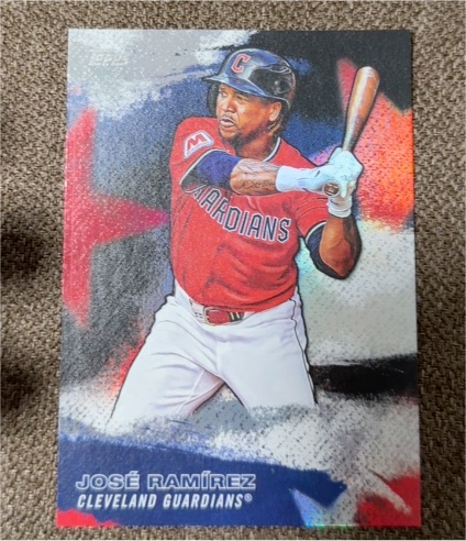 2026 Topps Series 1 Stars Of MLB #SMLB-18 José Ramírez — front