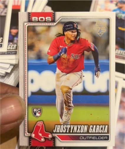 2026 Topps Series 1 #316 Jhostynxon Garcia — front