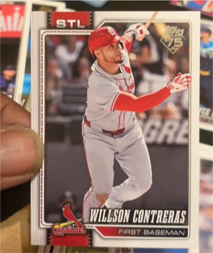 2026 Topps Series 1 #180 Willson Contreras — front