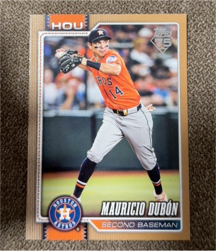 2026 Topps Series 1 #191 Mauricio Dubón — front