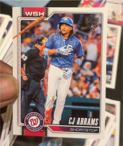 2026 Topps Series 1 #152 CJ Abrams — front