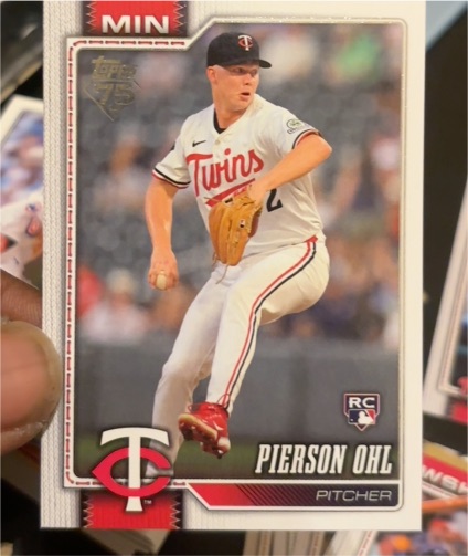 2026 Topps Series 1 #321 Pierson Ohl — front