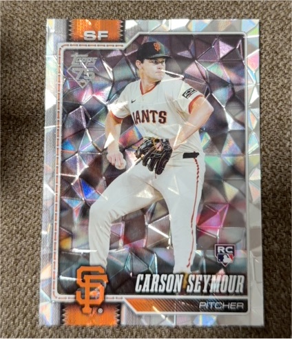 2026 Topps Series 1 #112 Carson Seymour — front