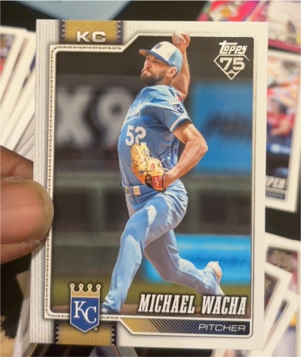 2026 Topps #190 Michael Wacha — front