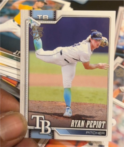 2026 Topps Series 1 #313 Ryan Pepiot — front