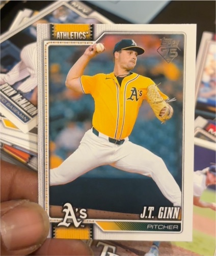 2026 Topps Series 1 #153 J.T. Ginn — front