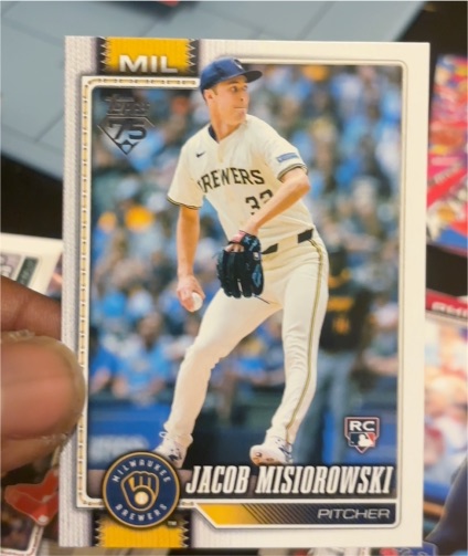 2026 Topps Series 1 #10 Jacob Misiorowski — front