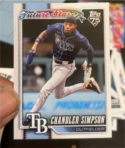 2026 Topps Series 1 #342 Chandler Simpson Future Stars — front