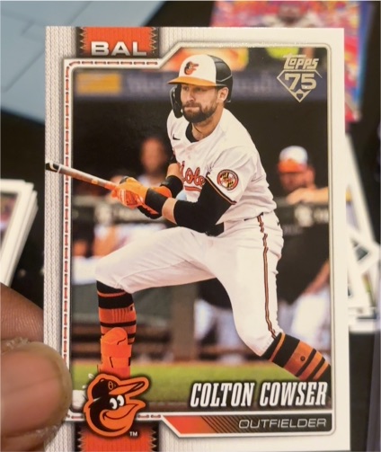 2026 Topps Series 1 #166 Colton Cowser — front