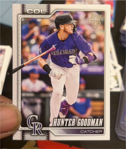 2026 Topps Series 1 #274 Hunter Goodman — front