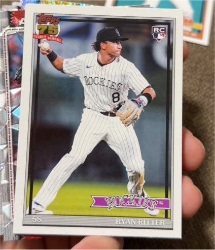 2026 Topps Series 1 #T91-26 Ryan Ritter — front