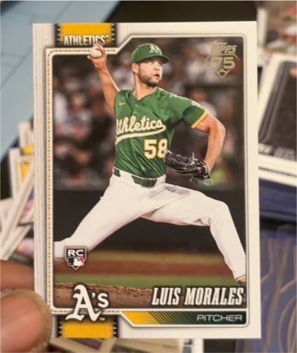 2026 Topps Series 1 #259 Luis Morales — front