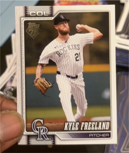 2026 Topps Series 1 #106 Kyle Freeland — front
