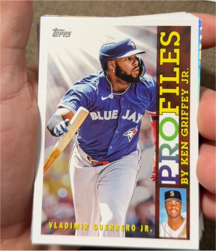 2026 Topps Series 1 Profiles #TP-17 Vladimir Guerrero Jr. — front