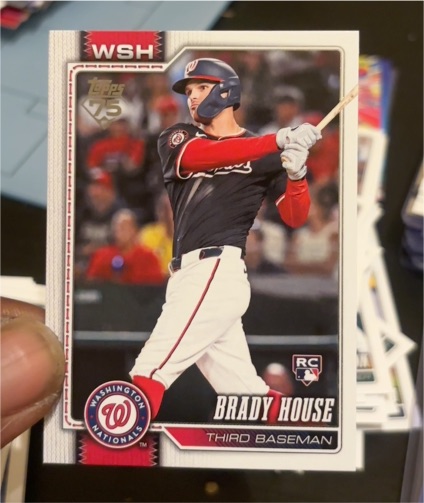 2026 Topps Series 1 #170 Brady House — front