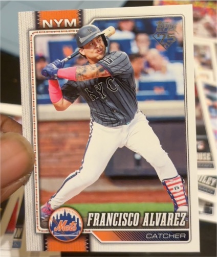 2026 Topps Series 1 #337 Francisco Alvarez — front