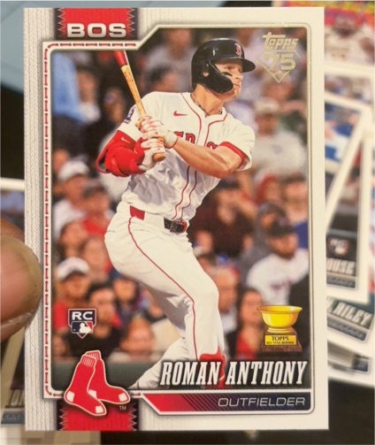2026 Topps Series 1 #189 Roman Anthony — front