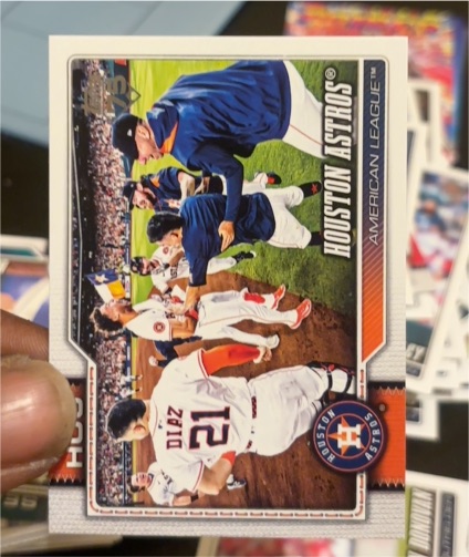 2026 Topps Series 1 #89 Houston Astros Team Card — front