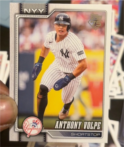 2026 Topps Series 1 #308 Anthony Volpe — front