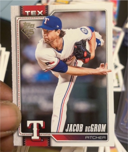 2026 Topps Series 1 #99 Jacob deGrom — front