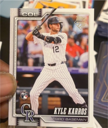 2026 Topps Series 1 #334 Kyle Karros — front