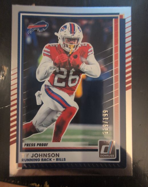 2025 Donruss #140 Ty Johnson — front