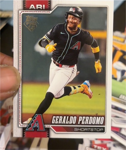2026 Topps Series 1 #257 Geraldo Perdomo — front