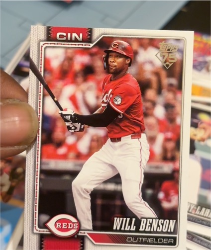2026 Topps #171 Will Benson — front