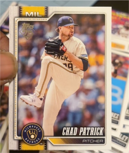 2026 Topps Series 1 #217 Chad Patrick — front