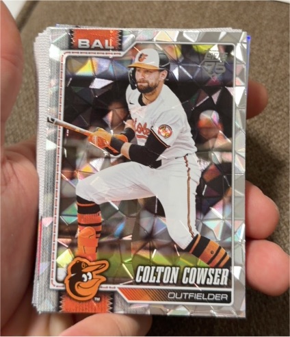 2026 Topps 75th #75 Colton Cowser — front