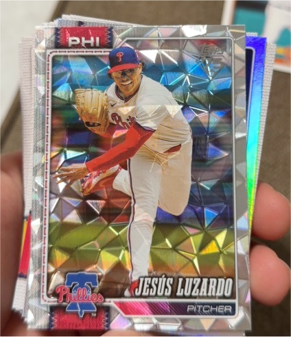 2026 Topps Series 1 #PHI Jesús Luzardo — front
