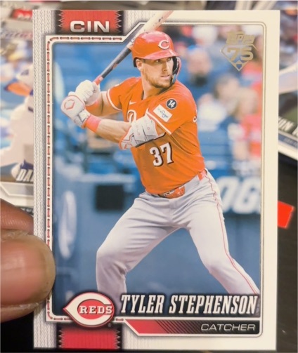 2026 Topps Series 1 #174 Tyler Stephenson — front