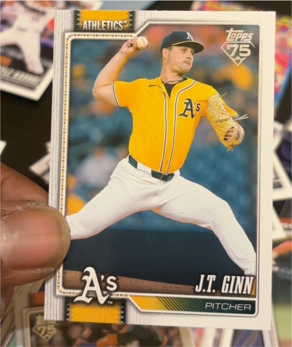 2026 Topps Series 1 #153 J.T. Ginn — front