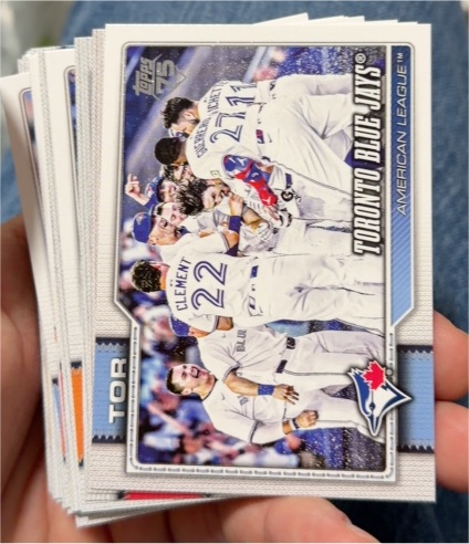 2026 Topps Series 1 #113 Toronto Blue Jays Team Card — front