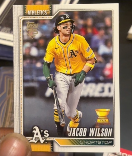 2026 Topps Series 1 #240 Jacob Wilson — front
