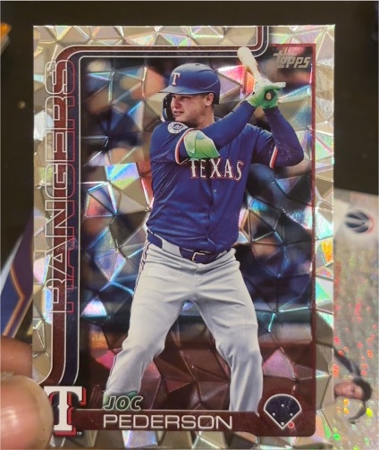 2025 Topps Chrome Update #USC46 Joc Pederson — front