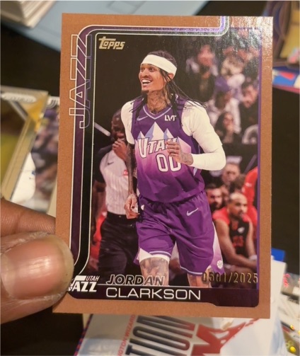 2025-26 Topps #132 Jordan Clarkson — front