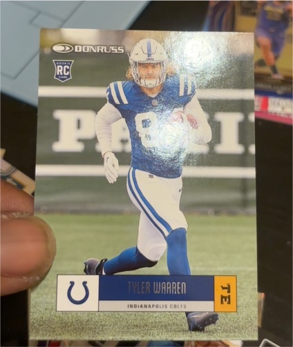 2025 Panini Donruss #R05-TYW Tyler Warren Retro 2005 Rookie — front