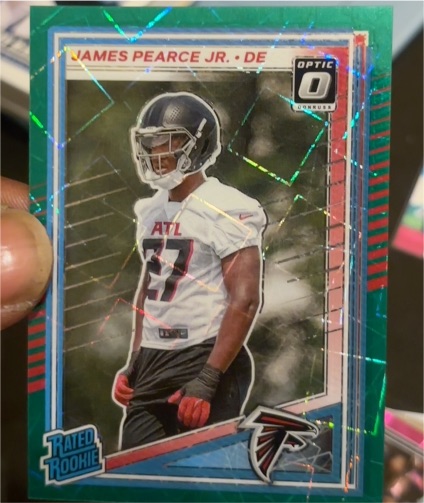 2025 Panini Donruss Optic #363 James Pearce Jr. — front