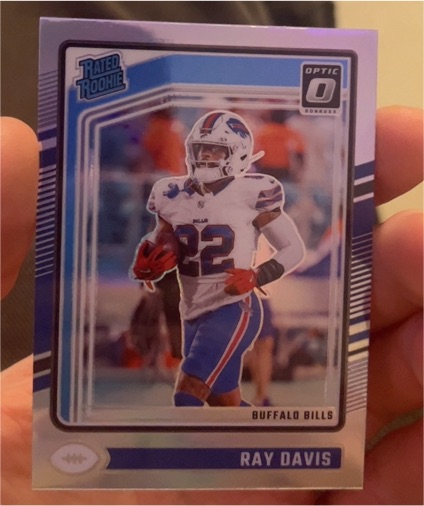 2024 Donruss Optic #283 Ray Davis — front