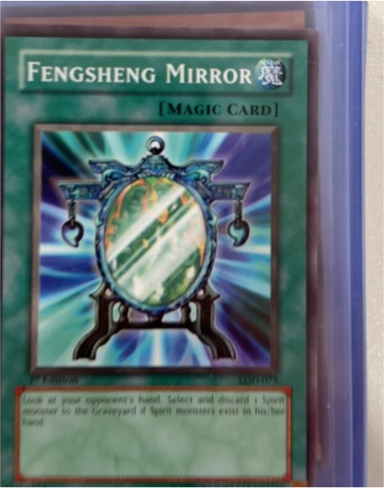 Yu-Gi-Oh! Legacy of Darkness #LOD-075 Fengsheng Mirror — front