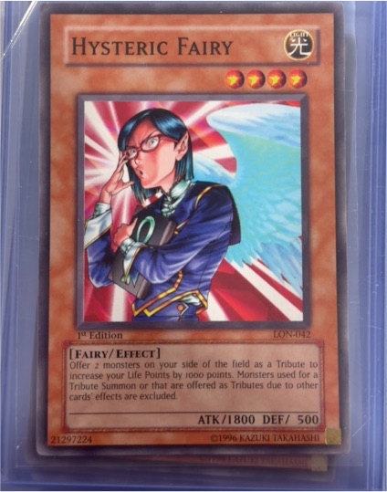 Yu-Gi-Oh! 2004 Labyrinth of Nightmare #LON-042 Hysteric Fairy — front