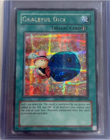 Yu-Gi-Oh! 2004 EDS-002 Graceful Dice — front