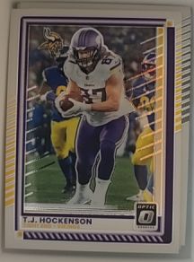 2025 Donruss Optic #145 T.J. Hockenson — front